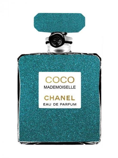 Glasschilderij Coco Chanel N°5 | Ter Halle | 095, Huis en Inrichting, Woonaccessoires | Overige, Nieuw, Ophalen of Verzenden