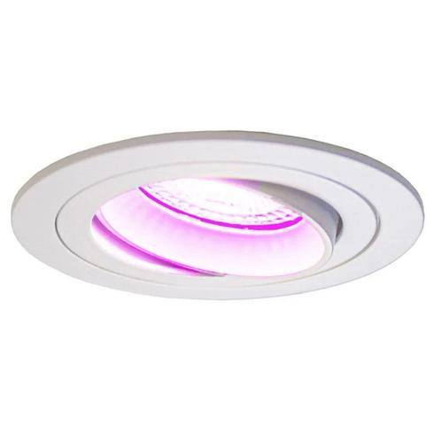 Zigbee smart Inbouwspot Wit 4.7W | Rond | 80 mm, Huis en Inrichting, Lampen | Spots, Led, Nieuw, Plafondspot of Wandspot, Ophalen of Verzenden