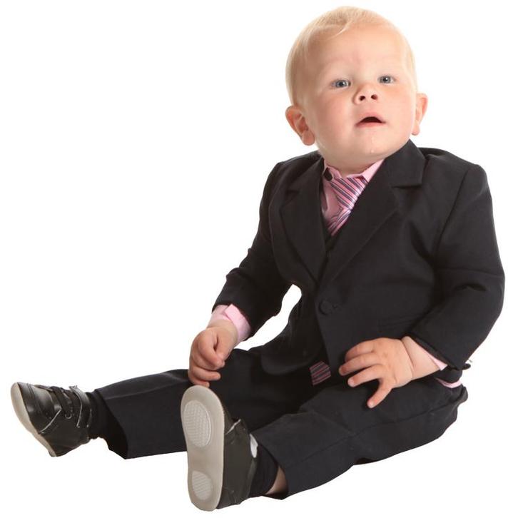 Luxe babykostuum effen zwart-62 NIEUW, Kinderen en Baby's, Babykleding | Maat 62, Jongetje, Nieuw, Ophalen of Verzenden