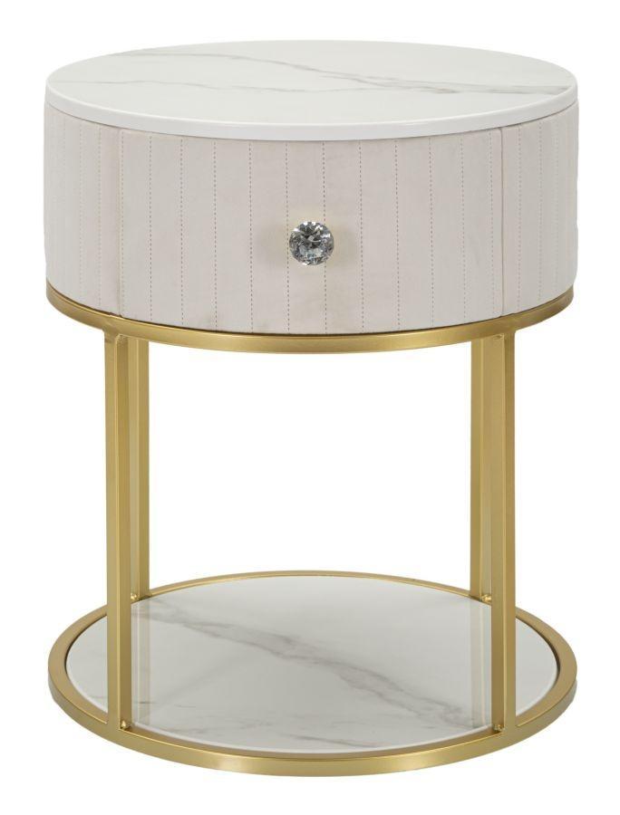 NACHTBED MONTPELLIER CRÈME CM Ø 42X48, Huis en Inrichting, Slaapkamer | Bedden, Ophalen of Verzenden