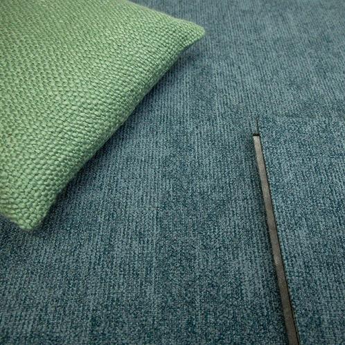 SALE!! - Tapijttegel Patina lines Econyl Azuur, Huis en Inrichting, Stoffering | Vloerbedekking, Nieuw, Ophalen of Verzenden