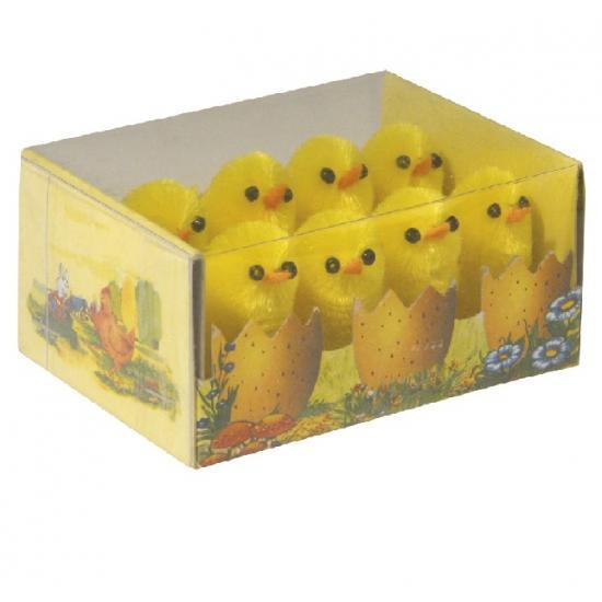 Paaskuikentjes 3 cm - Paasdecoratie, Hobby en Vrije tijd, Feestartikelen, Ophalen of Verzenden