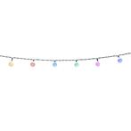 Buiten lichtsnoer 7m incl. LED 50-lichts RGBW solar-, Tuin en Terras, Nieuw, Kunststof