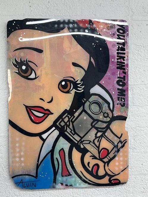 Alvin Silvrants (1979) - Snow White “you Talking to me?” -, Antiek en Kunst, Kunst | Designobjecten