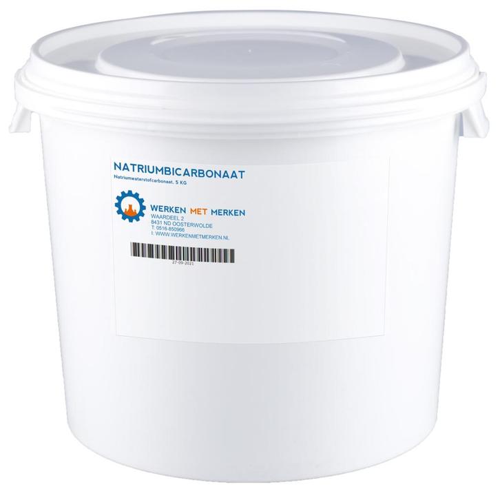 Wmm Chemie Natriumbicarbonaat baking soda 8 kg, emmer, Doe-het-zelf en Verbouw, Overige Doe-het-zelf en Verbouw, Nieuw, Verzenden