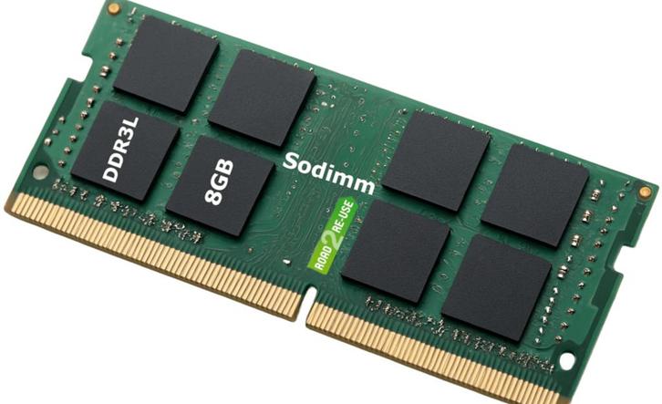 8GB DDR3L sodimm laptop geheugen, Computers en Software, RAM geheugen, Refurbished, Verzenden