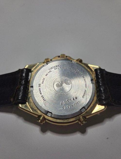 Seiko - Chronograph Sport 150 Gold Plated - Zonder, Sieraden, Tassen en Uiterlijk, Horloges | Antiek