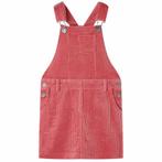 vidaXL Kindertuinjurk 92 ribfluweel roze, Verzenden, Nieuw