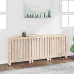 vidaXL Radiatorombouw 210x21x85 cm massief grenenhout, Doe-het-zelf en Verbouw, Verwarming en Radiatoren, Verzenden, Nieuw