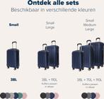 2dekans | TRVLMORE Handbagage Koffer met Wielen - Cijferslot, Sieraden, Tassen en Uiterlijk, Koffers, Ophalen of Verzenden, Zo goed als nieuw