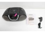 Lenco SCD6900Bk - Boombox DAB+ - Zwart, Verzenden, Zo goed als nieuw