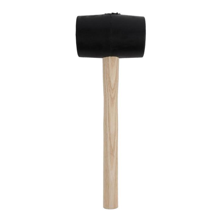 Talen Tools Rubberen hamer – 680 gram – Essenhouten stee, Doe-het-zelf en Verbouw, Gereedschap | Handgereedschap, Nieuw, Ophalen of Verzenden