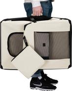 2dekans | Vouwbare Hondentransportbox / Bench Lassie XL -, Ophalen of Verzenden, Zo goed als nieuw