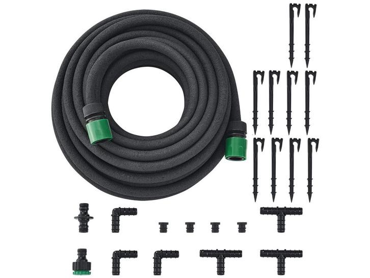 Flexibele waterslang / tuinslang - 15 meter - incl. bevestig, Tuin en Terras, Tuinslangen, Nieuw, Verzenden