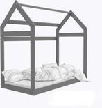 Houten bed - Huisbed - Huis bed - kinderbed - 160x80 - Grijs, Kinderen en Baby's, Kinderkamer | Bedden, Ophalen of Verzenden, Nieuw