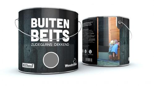 Douglas buiten beits 2.5L | RAL7037, Tuin en Terras, Schuttingen, Minder dan 3 meter, Nieuw, 1 tot 2 meter, Verzenden