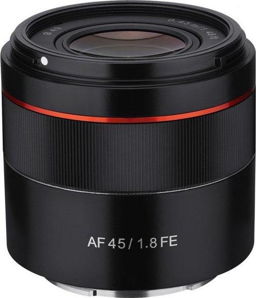 Samyang 45mm F1.8 AF Sony FE, Audio, Tv en Foto, Fotografie | Fotostudio en Toebehoren, Verzenden