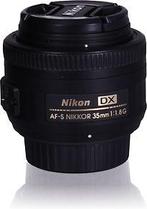 Nikon AF-S DX NIKKOR 35 mm F1.8 G 52 mm filter (geschikt, Audio, Tv en Foto, Zo goed als nieuw, Standaardlens, Verzenden