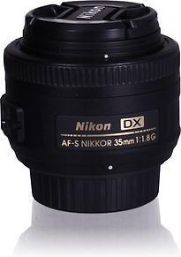 Nikon AF-S DX NIKKOR 35 mm F1.8 G 52 mm filter (geschikt, Audio, Tv en Foto, Fotografie | Lenzen en Objectieven, Standaardlens