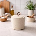 Leeff Voorraadpot Keramiek – Taupe S ( nieuw), Verzenden, Nieuw