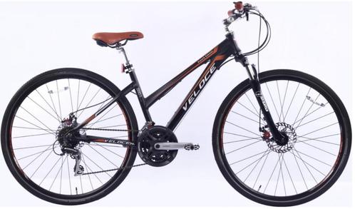FASTLANE FITNESS BIKE 28 INCH LADY 50 24 SPEED MD BLACK, Fietsen en Brommers, Fietsen | Racefietsen, Nieuw, Verzenden