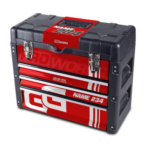 Stickerset voor Gereerdschapskist 24MX X3 GG (Gereedschap), Motoren, Accessoires | Overige, Nieuw, Verzenden