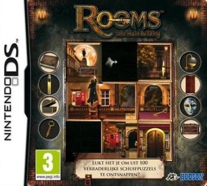 Rooms the Main Building (DS Games) (Nintendo DS), Spelcomputers en Games, Games | Nintendo DS, Zo goed als nieuw, Ophalen of Verzenden