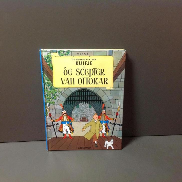 De avonturen van Kuifje - De scepter van Ottokar Hergé, Boeken, Overige Boeken, Zo goed als nieuw, Verzenden