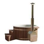 Red Cedar houtgestookte hottub voor 6-8 personen, Tuin en Terras, Bubbelbaden en Hottubs, Ophalen of Verzenden, Nieuw