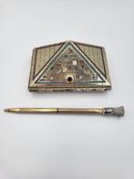 Franklin Mint – Golden Egyptian Pen Set – Édition Limitée –
