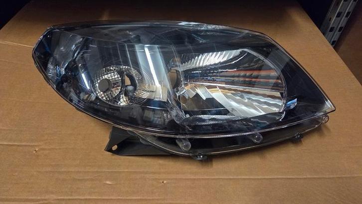 Dacia Sandero 2008-2012 Zwart Koplamp Origineel Rechts, Auto-onderdelen, Verlichting, Nieuw, Verzenden