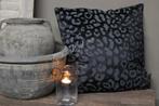 Kussen velvet Black tiger 45 cm, Huis en Inrichting, Woonaccessoires | Kussens, Ophalen of Verzenden, Nieuw