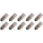 Signaallamp E10 130V - 10 stuks - T9 Neonlamp Ø9mm - 23mm -, Verzenden, Nieuw