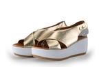 Nelson Sandalen in maat 38 Goud | 10% extra korting, Overige kleuren, Verzenden, Sandalen of Muiltjes, Zo goed als nieuw
