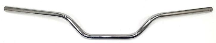 7/8 Inch (22mm) Universeel Stuur Street Track 10cm chroom, Motoren, Onderdelen | Merk-onafhankelijk, Nieuw, Verzenden