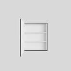 Spiegelkast BWS Cube 60x70x16 cm 1 Deur Antraciet met Mat, Ophalen of Verzenden, Nieuw, Bad