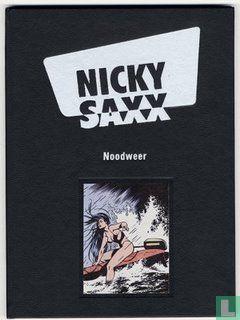 Nicky Saxx - Noodweer - 2008, Boeken, Stripboeken, Zo goed als nieuw, Eén stripboek, Verzenden