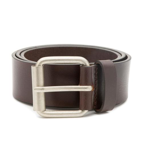 Heren jeans riem Dean - echt leer - Maat: 105 cm, Kleding | Heren, Riemen en Ceinturen, 105 tot 115 cm, Echt leder, Bruin, Nieuw
