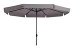 Madison stokparasol Syros luxe taupe 350 cm., Verzenden, Nieuw, Stokparasol