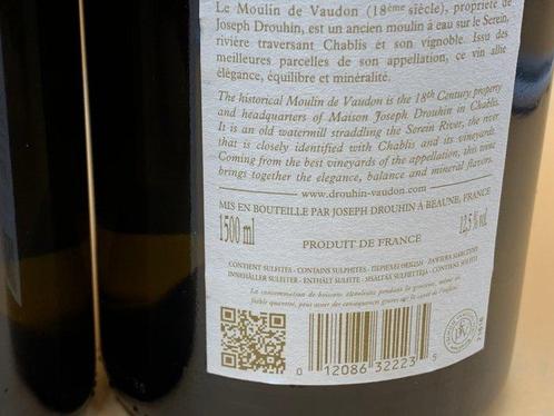 2023 Drouhin-Vaudon - Chablis - 2 Magnums (1.5L), Verzamelen, Wijnen