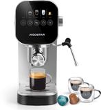 Koffiemachine - Espressomachine - Pistonmachine - met melkop, Witgoed en Apparatuur, Koffiezetapparaten, Verzenden, Zo goed als nieuw