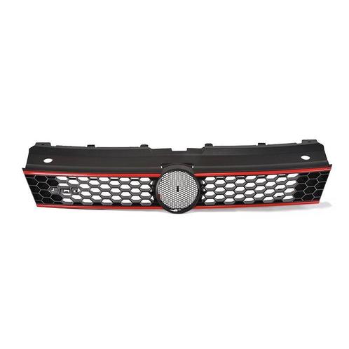 GTI Redline Gril Glans Zwart VW Polo 5 6R 6C 2009-2017 RL597, Auto-onderdelen, Carrosserie en Plaatwerk, Nieuw, Volkswagen, Voor