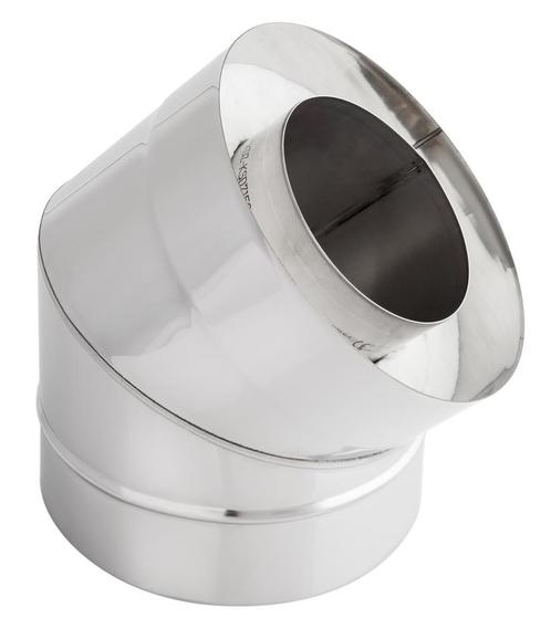 Rookkanaal Darco 180 Dw. Bocht 45 Graden, Huis en Inrichting, Kachels, Verzenden