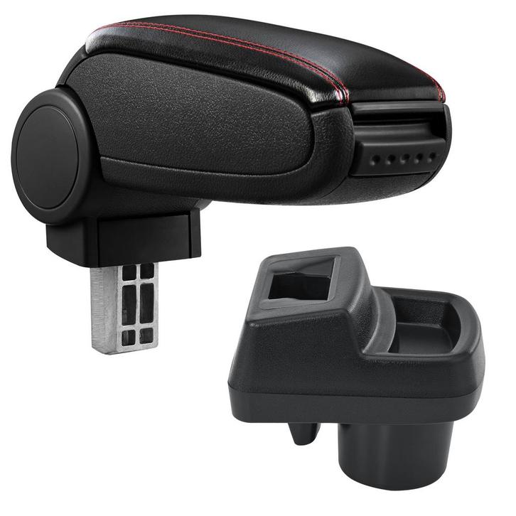 Armsteun voor Opel Corsa F vanaf 2019 kunstleer zwart met ro, Auto diversen, Auto-accessoires, Verzenden