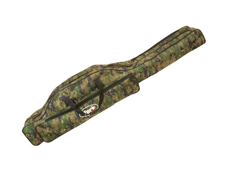 Karper Foudraal Camo 2 hengels 120 cm - Karper XL, Watersport en Boten, Hengelsport | Karpervissen, Overige typen, Nieuw, Verzenden