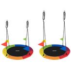 Kruzzel Nestschommel 110 cm – Comfortabel en Weerbestendig, Ophalen of Verzenden, Nieuw