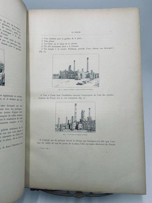 Albert Ballu - Théatre et Forum de Timgad (Antique, Antiek en Kunst, Antiek | Boeken en Bijbels