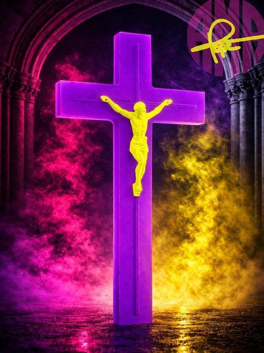 AMA • Pope (1985) - Neon Paradise, Antiek en Kunst, Kunst | Designobjecten