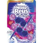 Witte Reus Toiletblok Blauw Actief Bloesem 2 stuks, Ophalen of Verzenden, Zo goed als nieuw