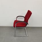 Partij 14x Ahrend 230 vergaderstoelen rode stof 25% korting